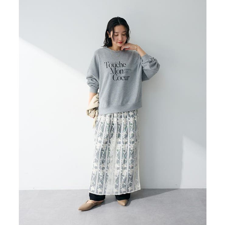 楽ちんリップルワイドパンツ | Green Parks  | 詳細画像10 