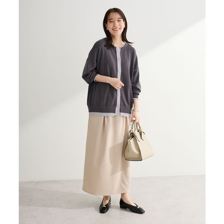 楽ちんリップルIラインスカート | Green Parks  | 詳細画像12 