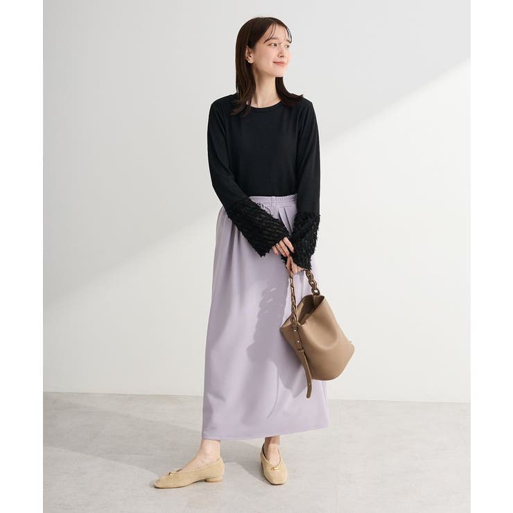 楽ちんリップルIラインスカート | Green Parks  | 詳細画像15 