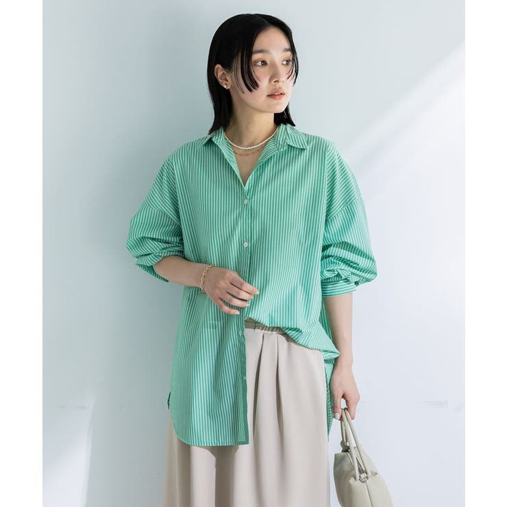 イージーケア抜け衿シャツ | Green Parks  | 詳細画像13 