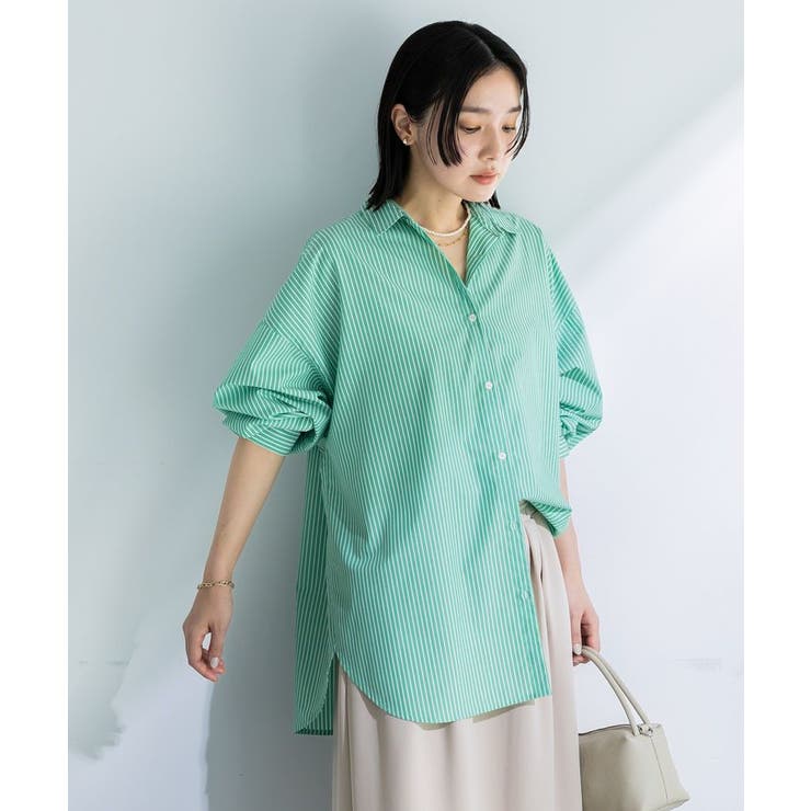 イージーケア抜け衿シャツ | Green Parks  | 詳細画像14 