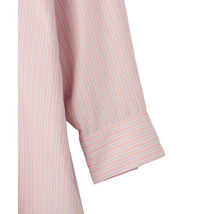 イージーケア抜け衿ウエストタックシャツワンピース | Green Parks  | 詳細画像29 