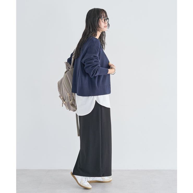 アンチピリング金ボタンニットカーディガン | Green Parks  | 詳細画像23 