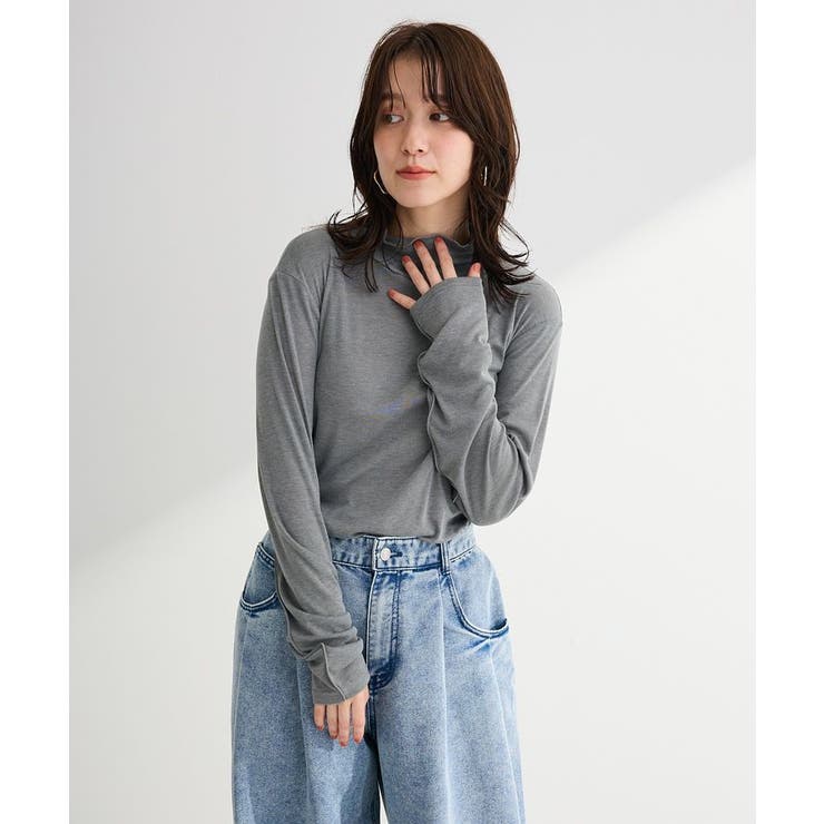 シアーリブタートルプルオーバー | Green Parks  | 詳細画像16 