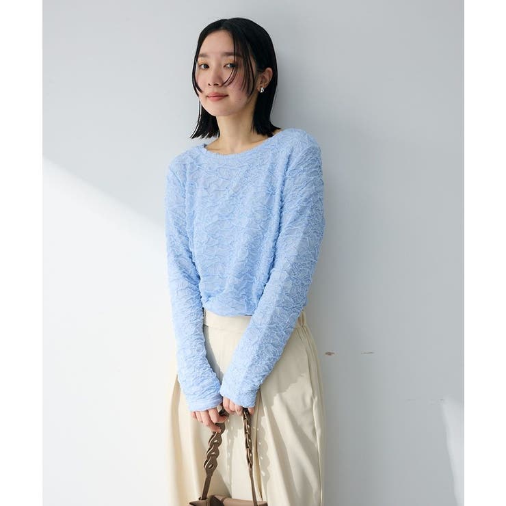 表面感ポコポコプルオーバー | Green Parks  | 詳細画像18 