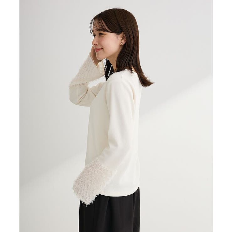 袖フェザードッキングプルオーバー | Green Parks  | 詳細画像8 