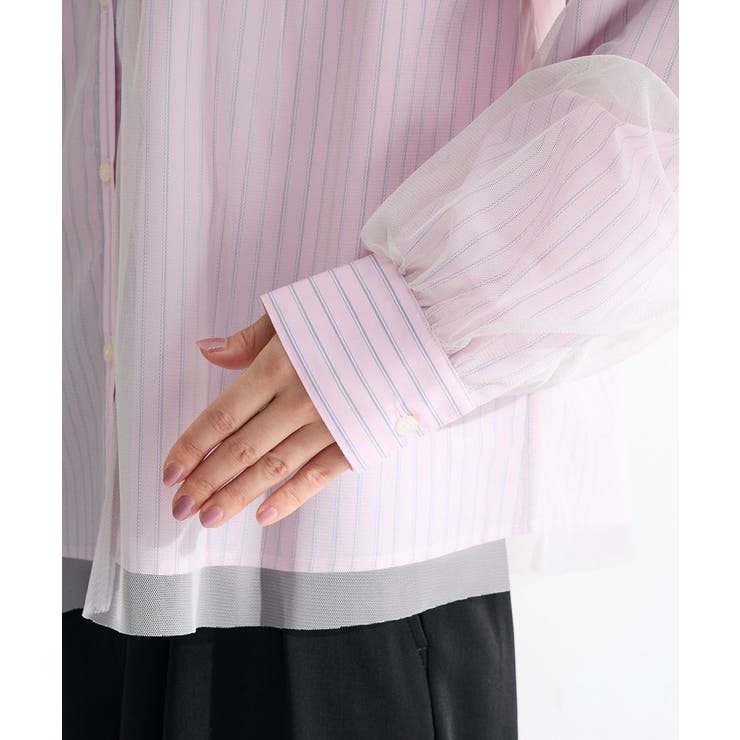 イージーケアチュールドッキングシャツ | Green Parks  | 詳細画像12 