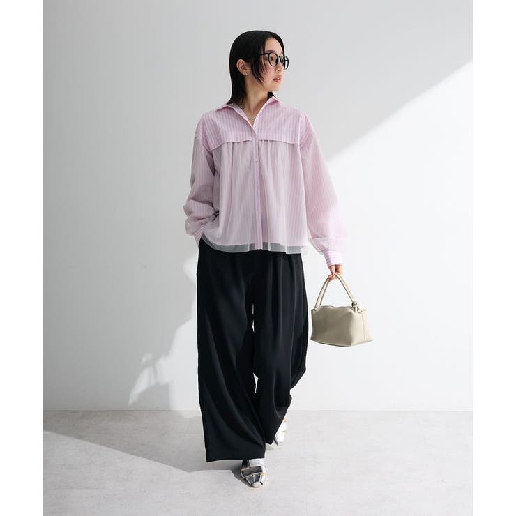 イージーケアチュールドッキングシャツ | Green Parks  | 詳細画像2 