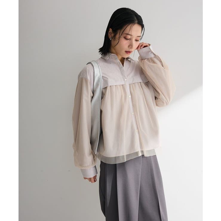 イージーケアチュールドッキングシャツ | Green Parks  | 詳細画像16 