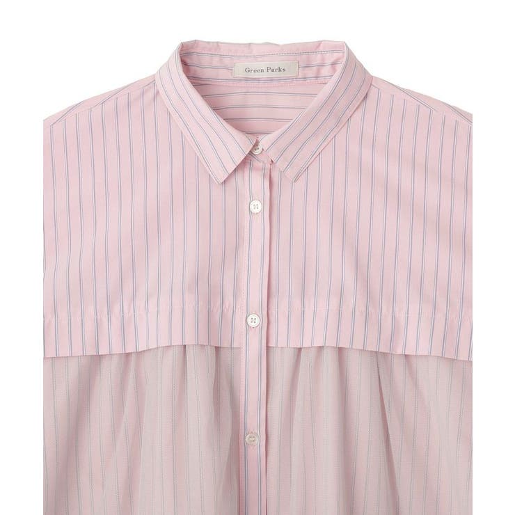 イージーケアチュールドッキングシャツ | Green Parks  | 詳細画像19 