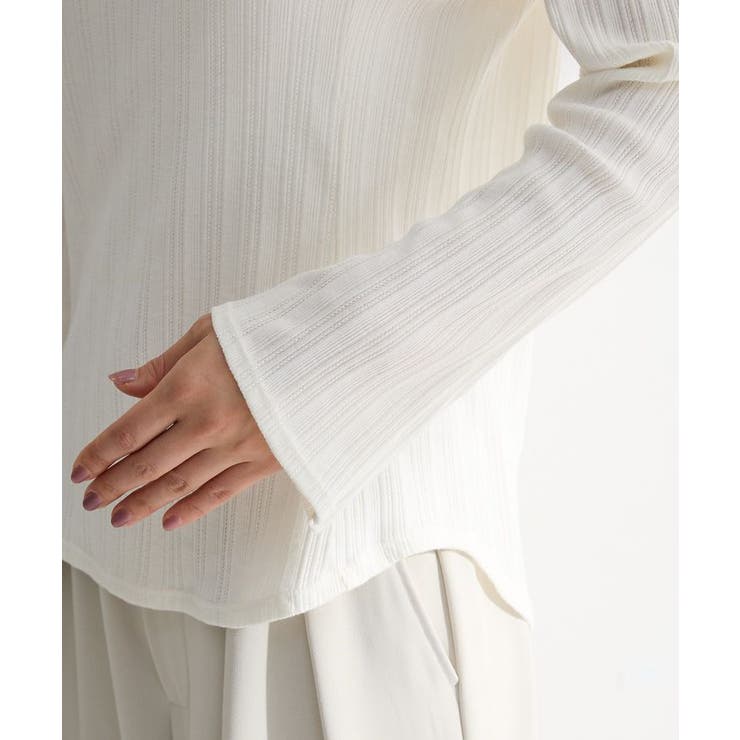 チェーンリブカットプルオーバー | Green Parks  | 詳細画像10 