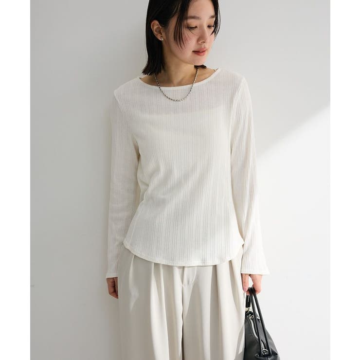 チェーンリブカットプルオーバー | Green Parks  | 詳細画像5 