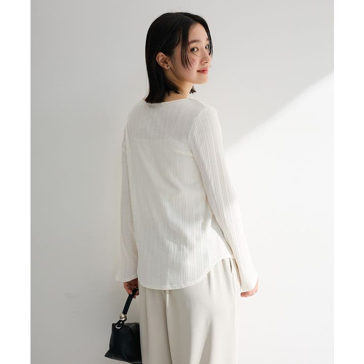 チェーンリブカットプルオーバー | Green Parks  | 詳細画像7 