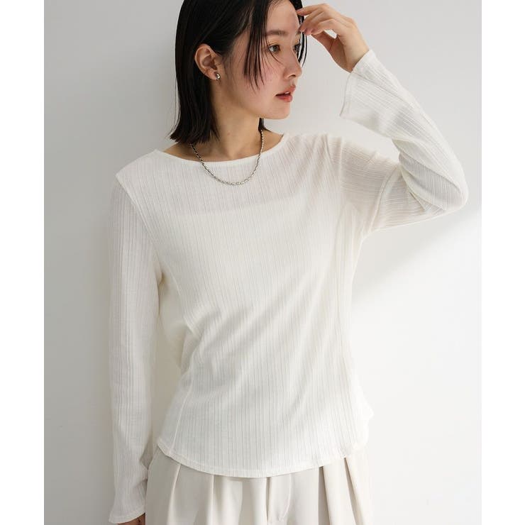 チェーンリブカットプルオーバー | Green Parks  | 詳細画像8 