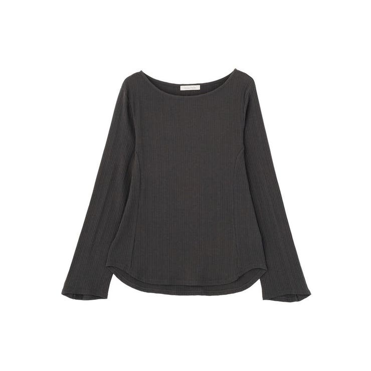 チャコールグレー | チェーンリブカットプルオーバー | Green Parks 