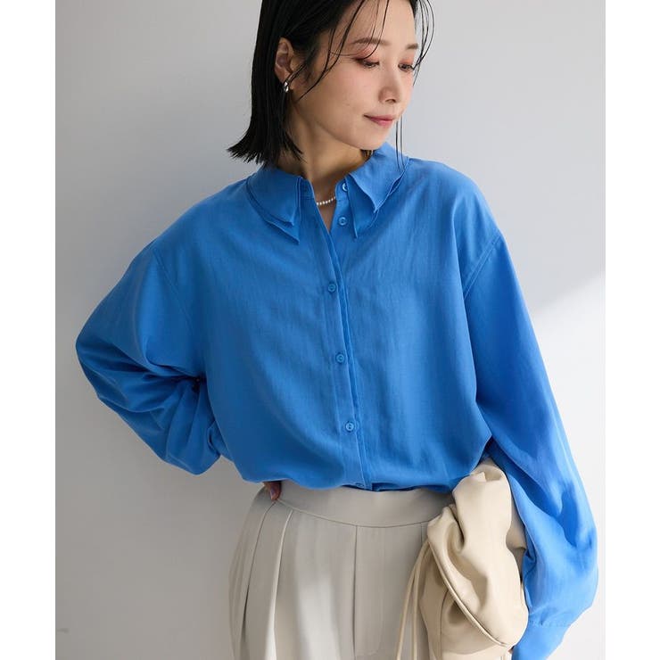 レイヤード風BIGシャツ | Green Parks  | 詳細画像1 