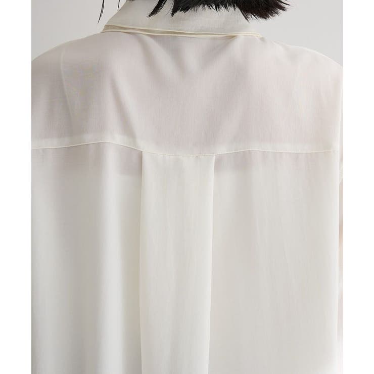 レイヤード風BIGシャツ | Green Parks  | 詳細画像18 