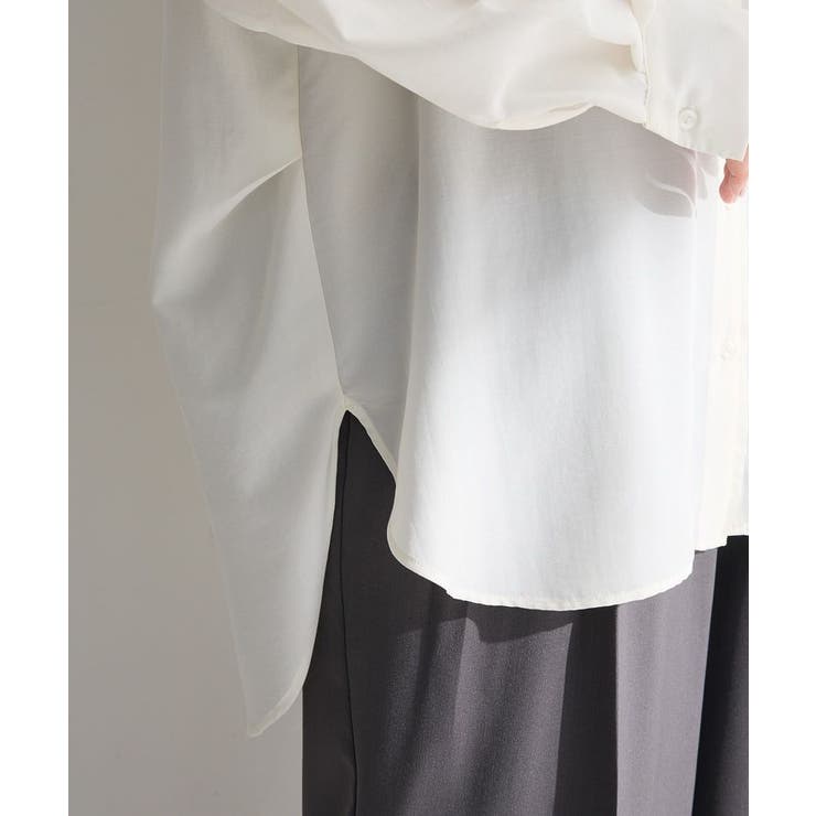 レイヤード風BIGシャツ | Green Parks  | 詳細画像20 