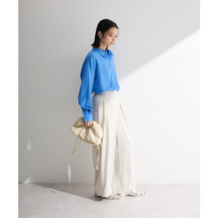 レイヤード風BIGシャツ | Green Parks  | 詳細画像3 