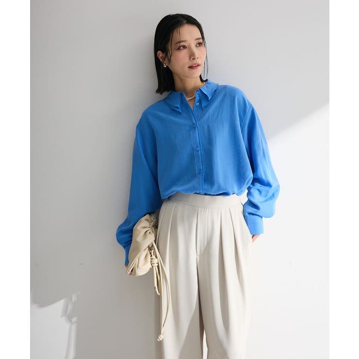 レイヤード風BIGシャツ | Green Parks  | 詳細画像5 