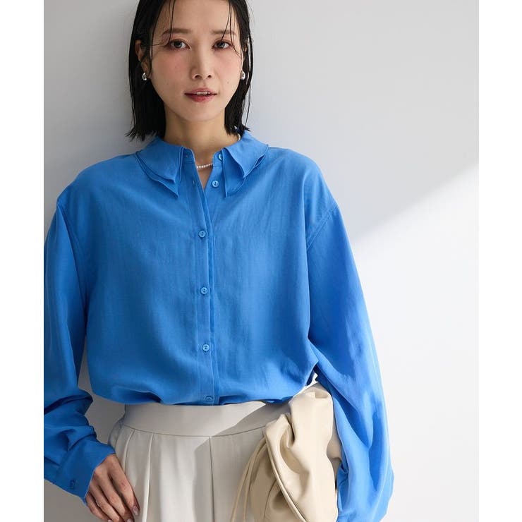 レイヤード風BIGシャツ | Green Parks  | 詳細画像7 