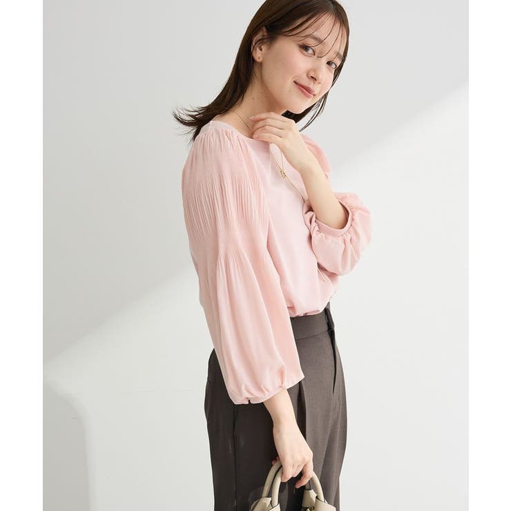 ピンク | SET2点 ネックレス+マジョリカプルオーバー | Green Parks 