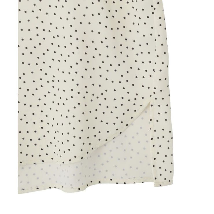 ドットイージーケアバックスリットブラウス | Green Parks  | 詳細画像20 