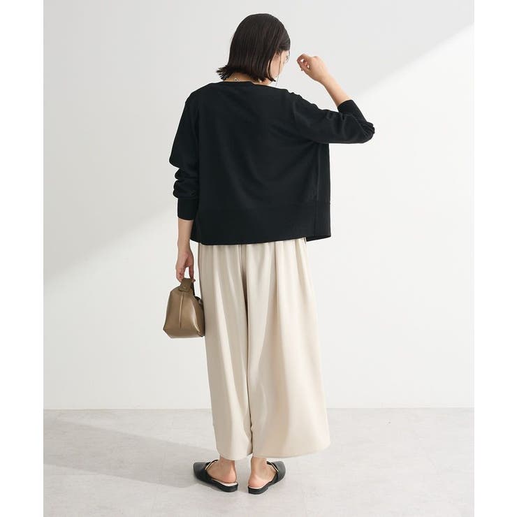 イージーケアワイドガウチョパンツ | Green Parks  | 詳細画像4 