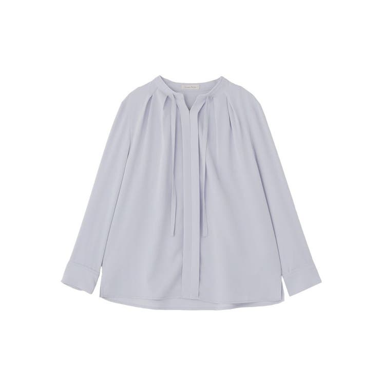 グレー | リボンブラウス | Green Parks 