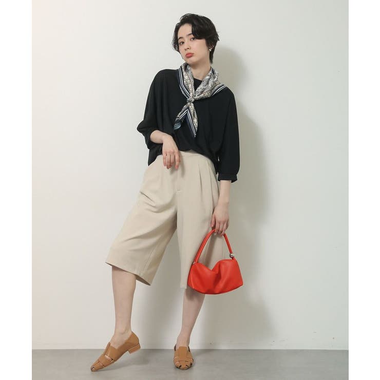 イージーケアキュロットパンツ | Green Parks  | 詳細画像5 