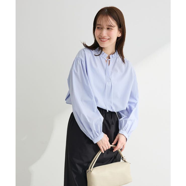 2wayフリルハイネックブラウス | Green Parks  | 詳細画像5 