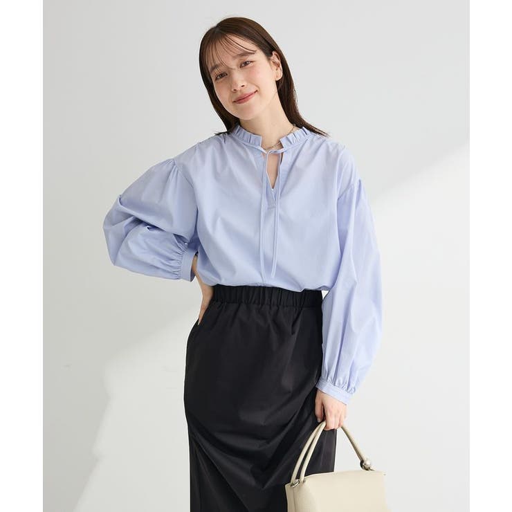 2wayフリルハイネックブラウス | Green Parks  | 詳細画像6 