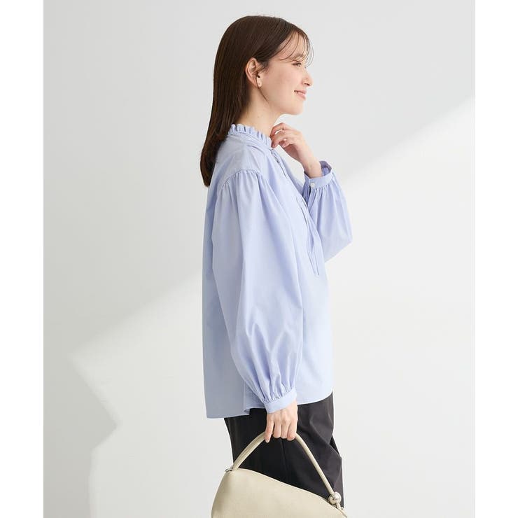 2wayフリルハイネックブラウス | Green Parks  | 詳細画像8 