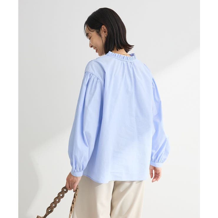 2wayフリルハイネックブラウス | Green Parks  | 詳細画像17 