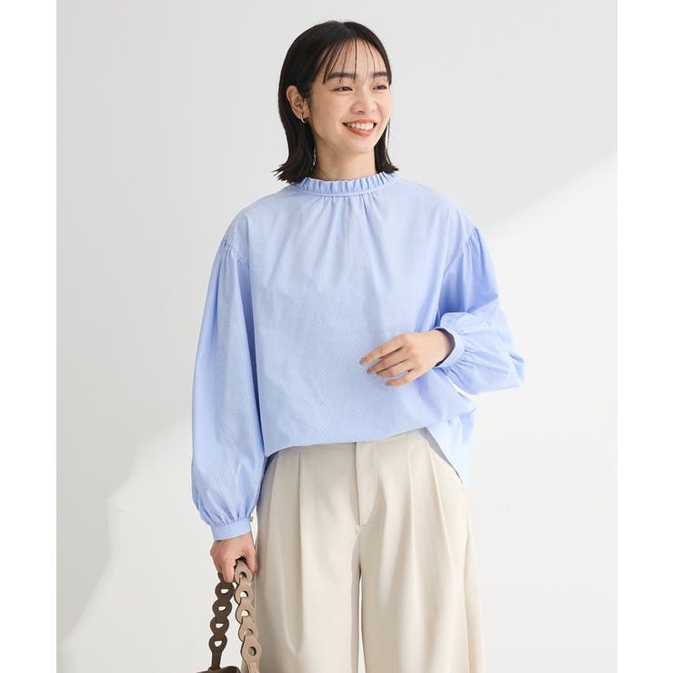 2wayフリルハイネックブラウス | Green Parks  | 詳細画像18 