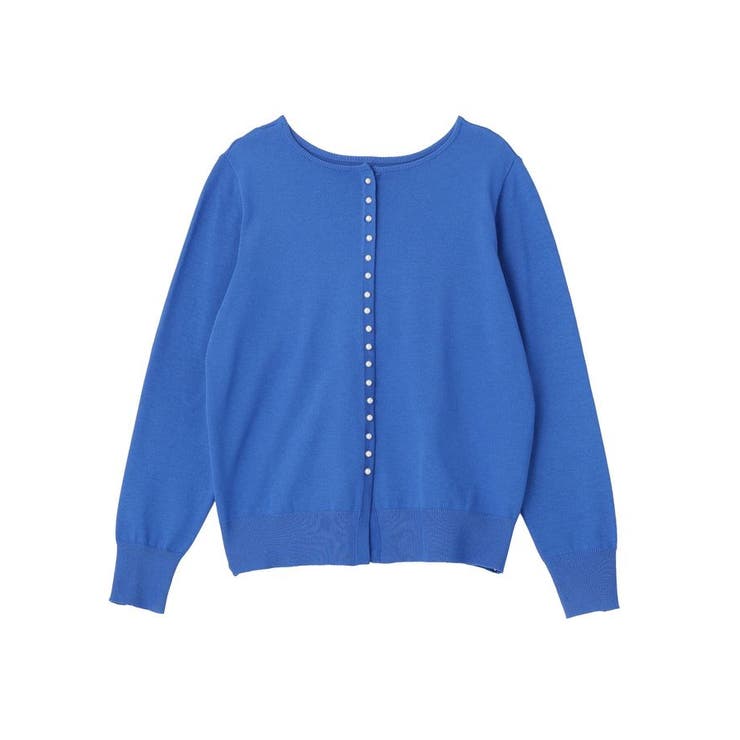 パール調ボタン付き2WAYニットプルオーバー | Green Parks  | 詳細画像29 