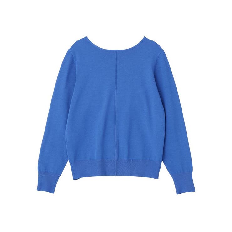 パール調ボタン付き2WAYニットプルオーバー | Green Parks  | 詳細画像30 