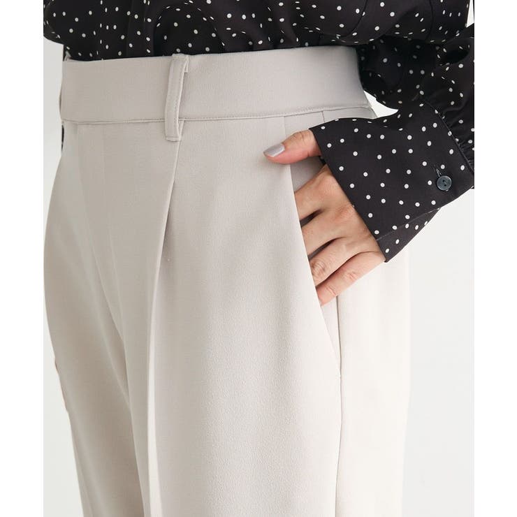 きれいシルエット接触冷感テーパードパンツ | Green Parks  | 詳細画像7 