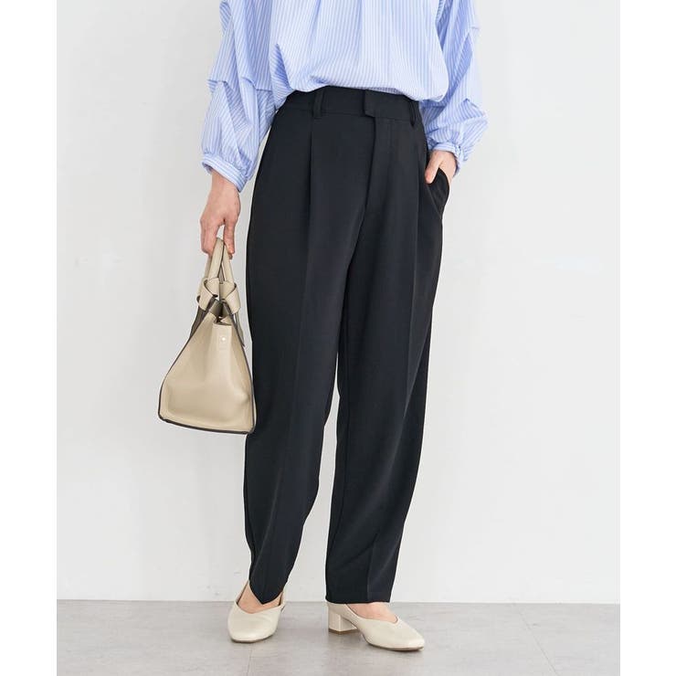 きれいシルエット接触冷感テーパードパンツ | Green Parks  | 詳細画像11 