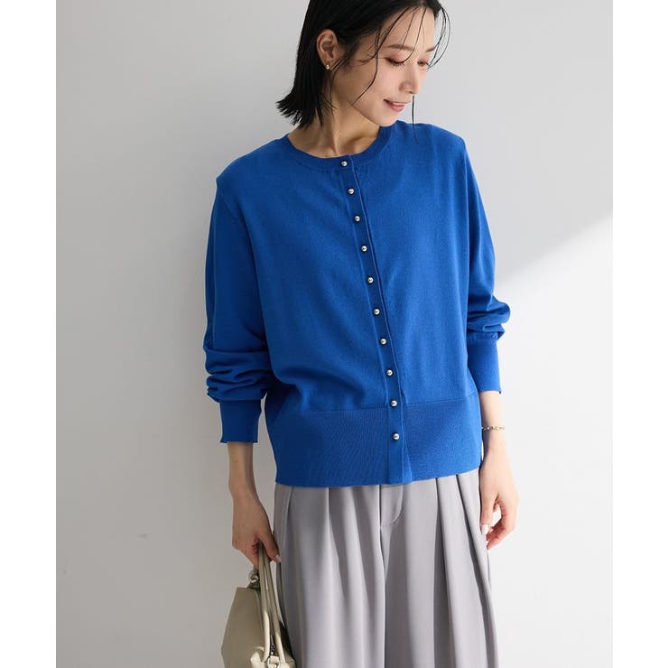 金釦コンパクトニットカーディガン | Green Parks  | 詳細画像20 