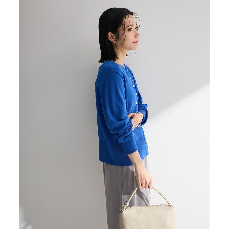 金釦コンパクトニットカーディガン | Green Parks  | 詳細画像23 