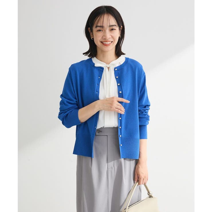 金釦コンパクトニットカーディガン | Green Parks  | 詳細画像30 