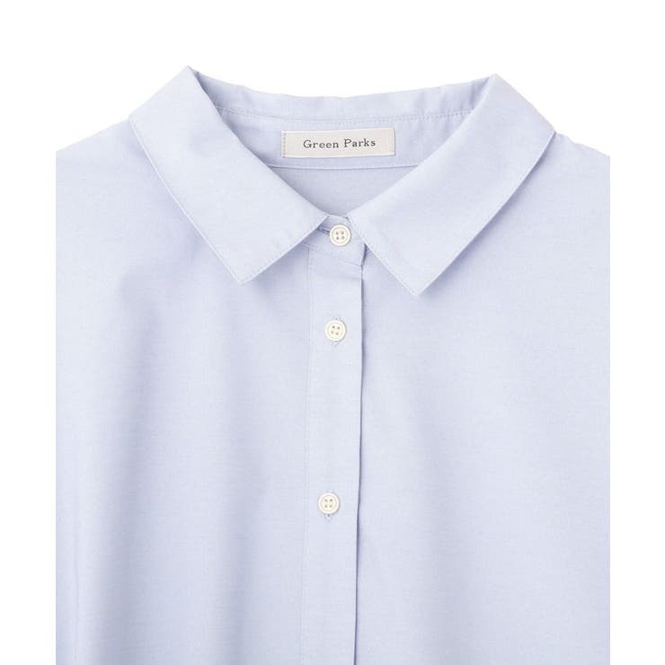 スウィッチングペプラムシャツ | Green Parks  | 詳細画像15 