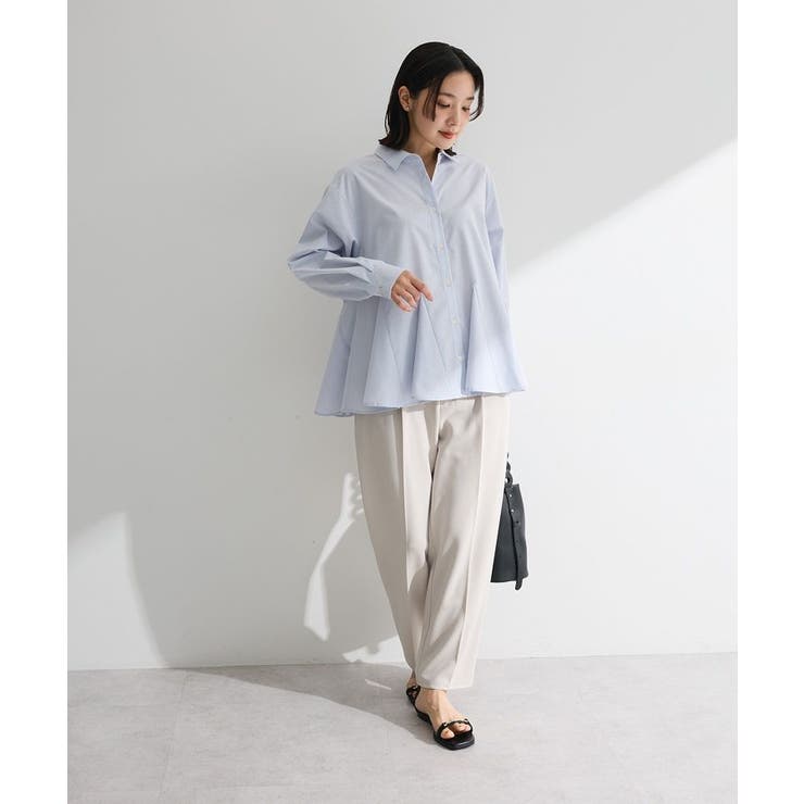 スウィッチングペプラムシャツ | Green Parks  | 詳細画像2 