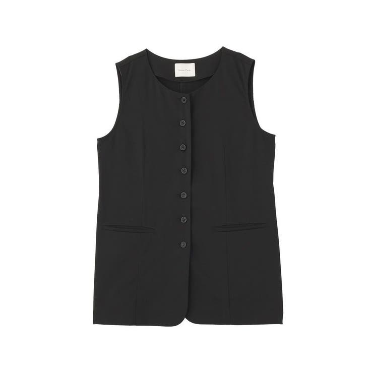 クルーネック多釦ジレ | Green Parks  | 詳細画像20 