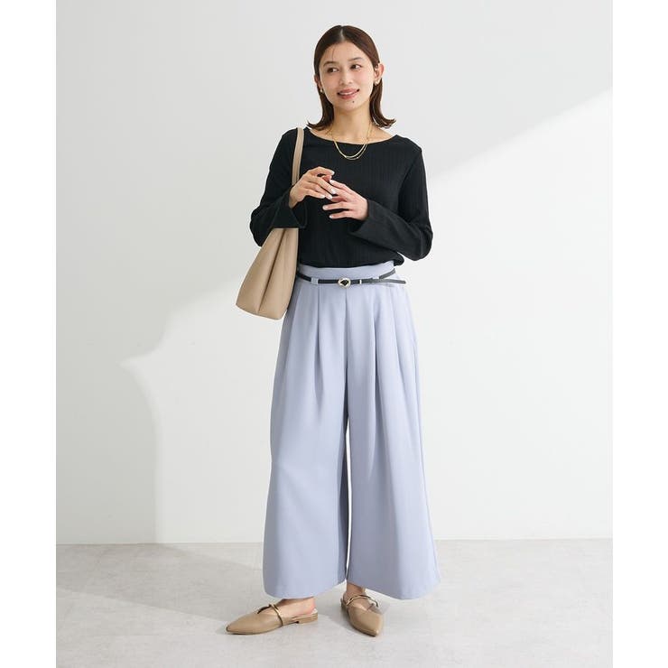 ベルト付きスカーチョ | Green Parks  | 詳細画像7 