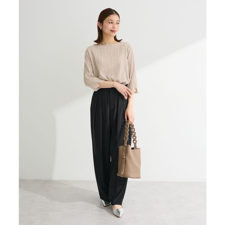 タックワイドパンツ | Green Parks  | 詳細画像7 