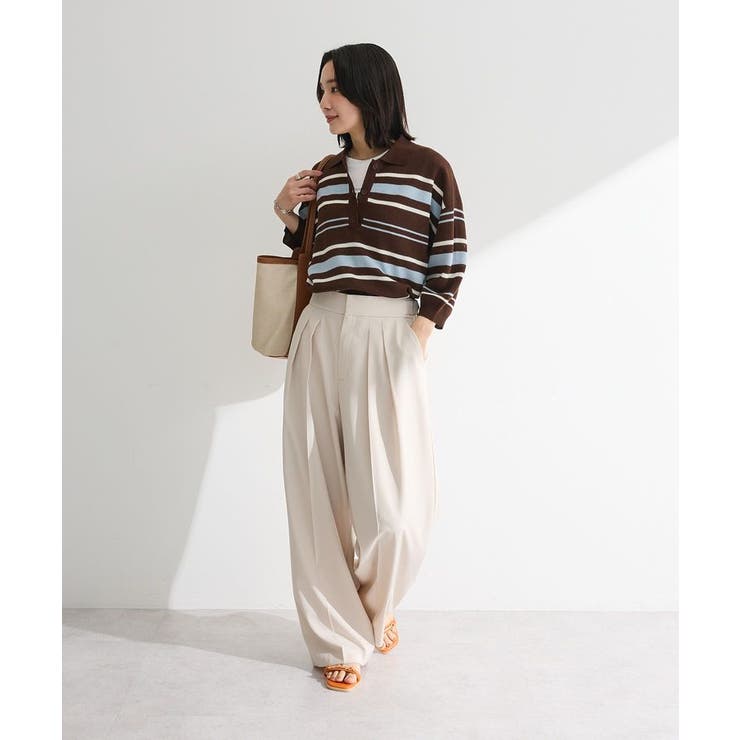 タックワイドパンツ | Green Parks  | 詳細画像10 