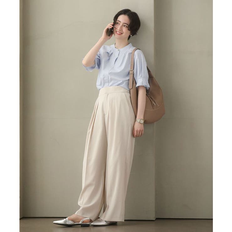 タックワイドパンツ | Green Parks  | 詳細画像12 