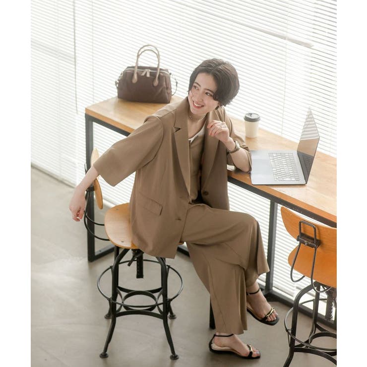 シングル半袖ジャケット | Green Parks  | 詳細画像5 